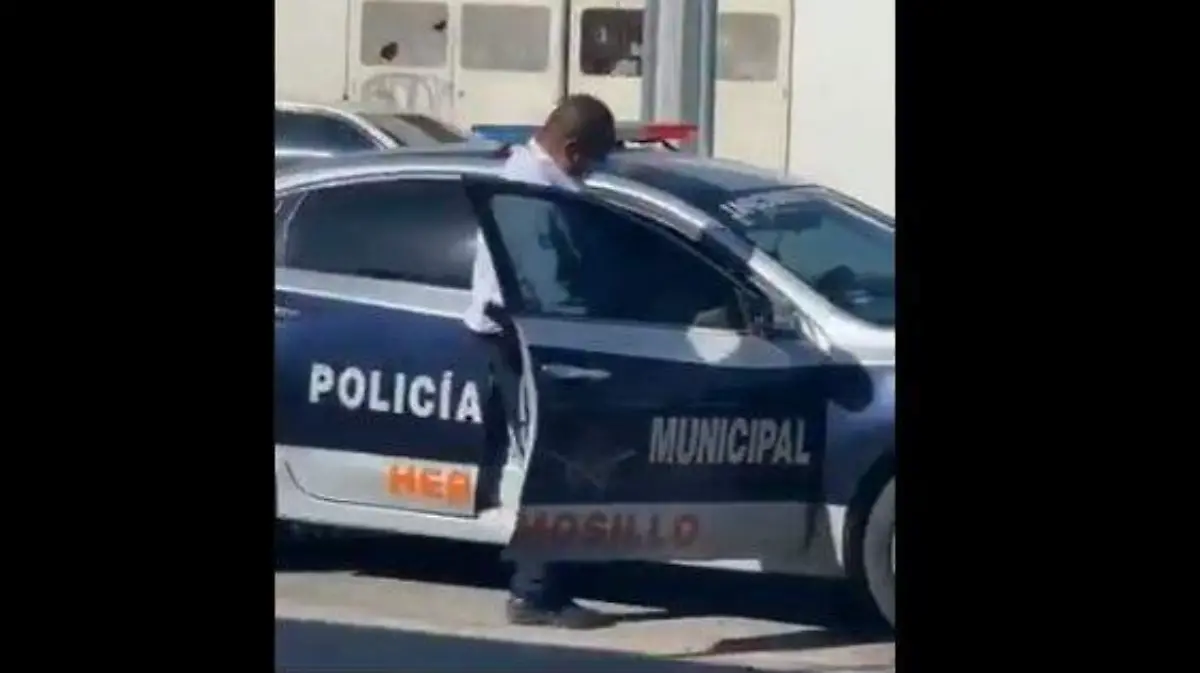 Patrulla 169 mordida policía municipal 